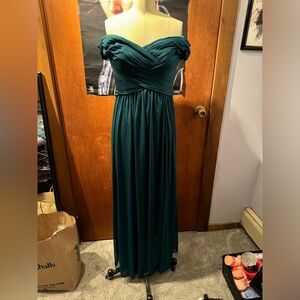 David’s Bridal Mesh Bridesmaid Dress